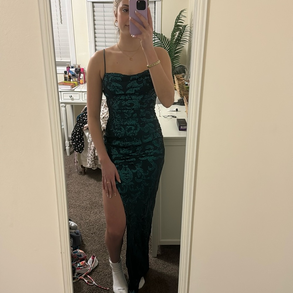 windsor green formal dress!!